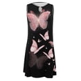 thumbnail image 5 of TJAZFJPA Robes d'Été pour Femmes 2025 Robe Élégante pour Femmes à Col Rond Robe Débardeur Robe Décontractée à Imprimé Floral Robes d'Été pour Femmes Tendance 2025 Robe Bleue, 5 of 5