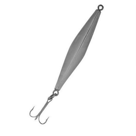 Uncle Josh D43JR Diamond Nickel 4oz Jig Fishing Trolling Spoon Saltwater Lure