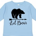thumbnail image 4 of Inktastic Lil Bear Boys Cute Baby Boys Long Sleeve Toddler T-Shirt, 4 of 5