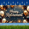 thumbnail image 7 of Colorful Balloons Happy Retirement Decorative Banner for Retirement Party Event Decoration Celebration, 7 of 7