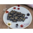 thumbnail image 4 of Black Tourmaline Runes Crystal Rune Stones Set Elder futhark Viking Gemstone Reiki Healing golden Engraved Runic alphabets, 4 of 4