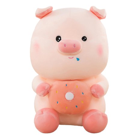 Fluffy Cartoon Kitty Pig Plushie Collection