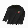 thumbnail image 4 of 18-24 Months Toddler Girls T-Shirts Tee,Long Sleeve Cute Shirts for Girls Mock Neck Fall Winter Clothes Daily Casual Tops for 6 12 18 24 Months 2T 3T 4T 5T Kids Girls Clothes, 4 of 6