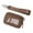 A #7, variant on Waterproof Wristlet Pouch with Clear Card Slot | Portable ID & Credit Card Holder | Solid Color Wrist Strap Pouch for Women