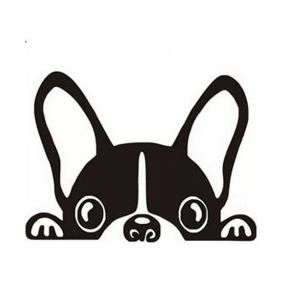 Openpig Dog Peeking Sticker Vinyl Car Decoration Window Wall Sticker Laptop Decal Peep Animal Decorative Stickers