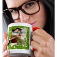 thumbnail image 2 of Erin Go Braugh With Vintage Irish Lady, 11oz Two-Tone Red Mug, 2 of 7