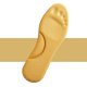 thumbnail image 5 of Plantillas calentadas con almohadilla para zapatos con soporte para el arco de masaje para hombres y mujeres para invierno (amarillo 45-46) Likrtyny Tenis De Mujer Tenis De Hombre, 5 of 5