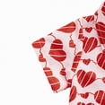 thumbnail image 4 of Gerichy Toddler Boy Valentine's Day Clothes 12 18 24 Months 2T 3T 4T Baby Boys Short Sleeve Heart Truck Print Sets 2 Piece Kids Summer Outfits,Red, 4 of 6