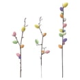 thumbnail image 2 of Ramo de flores con ramas de árbol de Pascua, recuerdo de fiesta, púas de flores 13 puntas, 2 of 9