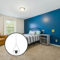 WHAMVOX  Macrame Plant Hanger with Pot Hanging Basket Bracket Flower