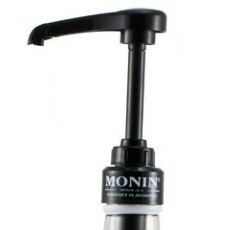 Monin Syrup Pump For 750mL Glass Bottles - Black