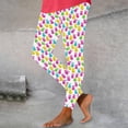thumbnail image 5 of Nuoqisi Women's Easter Print Casual Slim Fit Yoga Pants - Stretch Workout Leggings for Fitness and Daily Wear, 5 of 6
