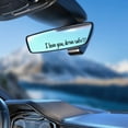 thumbnail image 7 of JoyMoreHome I Love You Drive Safe Mirror Sticker, Vinyl Stickers Car Decorative Accessories, for Rearview Mirror and Windows, Bumper Stickers, 7 of 7