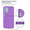 thumbnail image 5 of Takfox Moto G Stylus 2021 4G Case, for Motorola G Stylus 2021 Case Heavy Duty Protective Defender Shockproof Full Body Protection Hard Shell Anti-Slip Rubber Bumper Cover Sturdy Phone Case Purple, 5 of 7