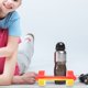 thumbnail image 5 of BRIGHTFUFU 2 piezas de niños interactivos mancuernas para niños juguetes interesantes que hacen ejercicio para niños pesas, 5 of 7