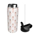 thumbnail image 2 of Haiem Poodle Dog Printed 18oz Sports Insulated Kettle With Straw Sports Insulated Kettle For Running Hiking Cycling Climbing Mans Womans Insulated Water Bottle, 2 of 8