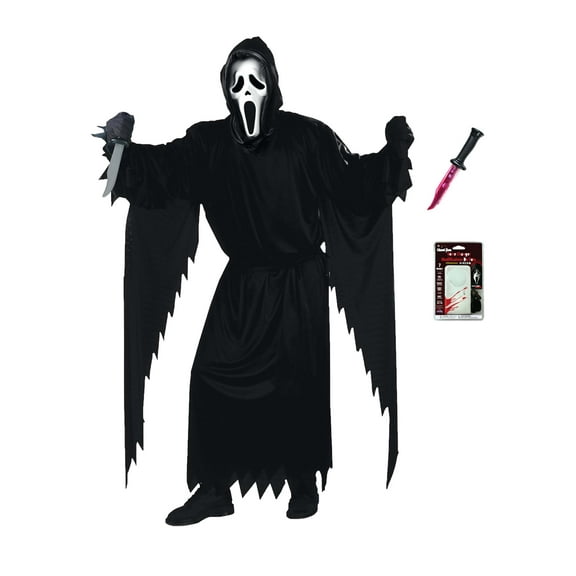 Adult Ghost Face Costume Set