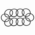 thumbnail image 2 of 10-Pack Vacuum Belts For Sanitaire Sc679 – Replaces 30563B, Fits Perfect P101 &, 2 of 6