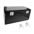 thumbnail image 4 of Caja de herramientas para caja de camión, de remolque, de aluminio con cerraduras y llaves, organizador, almacenamiento debajo de la carrocería para Negro, 4 of 8