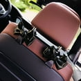 thumbnail image 2 of Crochet de Voiture Dossier de Siège Auto Multifonction invisible Petit Crochet Voiture Rangement Intégré (2 Paquets), 2 of 2