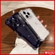 thumbnail image 2 of WUJU Funda De Lujo Transparente Acrílica A Prueba De Golpes Compatible Con iPhone 14 11 12 13 Pro Max XS X XR Armadura Dura Antigolpes Parachoques, 2 of 4