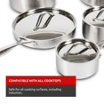 thumbnail image 5 of Lagostina Academy Clad 5-PLY Stainless Steel 12-Piece Cookware Set, 5 of 5