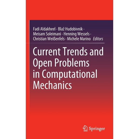 Current Trends and Open Problems in Computational Mechanics, (Hardcover)