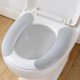 thumbnail image 4 of Calentador de asiento de inodoro, cojín acolchado para asiento de inodoro, tapa de tanque de tapa de inodoro portátil o lavable en forma de U., 4 of 5