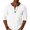 White, variant on WIZUTIZ Men's Casual Pullover Solid Color Two-Button Patchwork Long Sleeve Cotton Linen Blend Breathable Top for Outdoor Daily All-Season Wear Mens Fashion