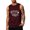 Wine, variant on Mens Hawaiian Beach Tank Tops Summer Vacation Muscle Top Graphic Sleeveless Shirts