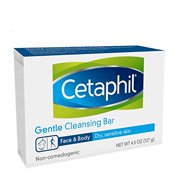 Gentle Cleansing Bar for Dry/Sensitive Skin 4.50 Ounce (6 Pack)