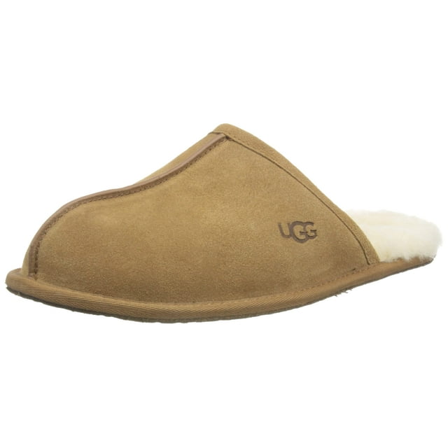 UGG Pantoufle à Enfiler pour Homme, Châtaigne, 12 m US