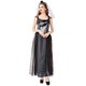 thumbnail image 5 of Cosplay Halloween juego de rol uniforme vestido tocado + vestido de manga corta con cuello en V Pompotops  ghjkhdj17886, 5 of 9