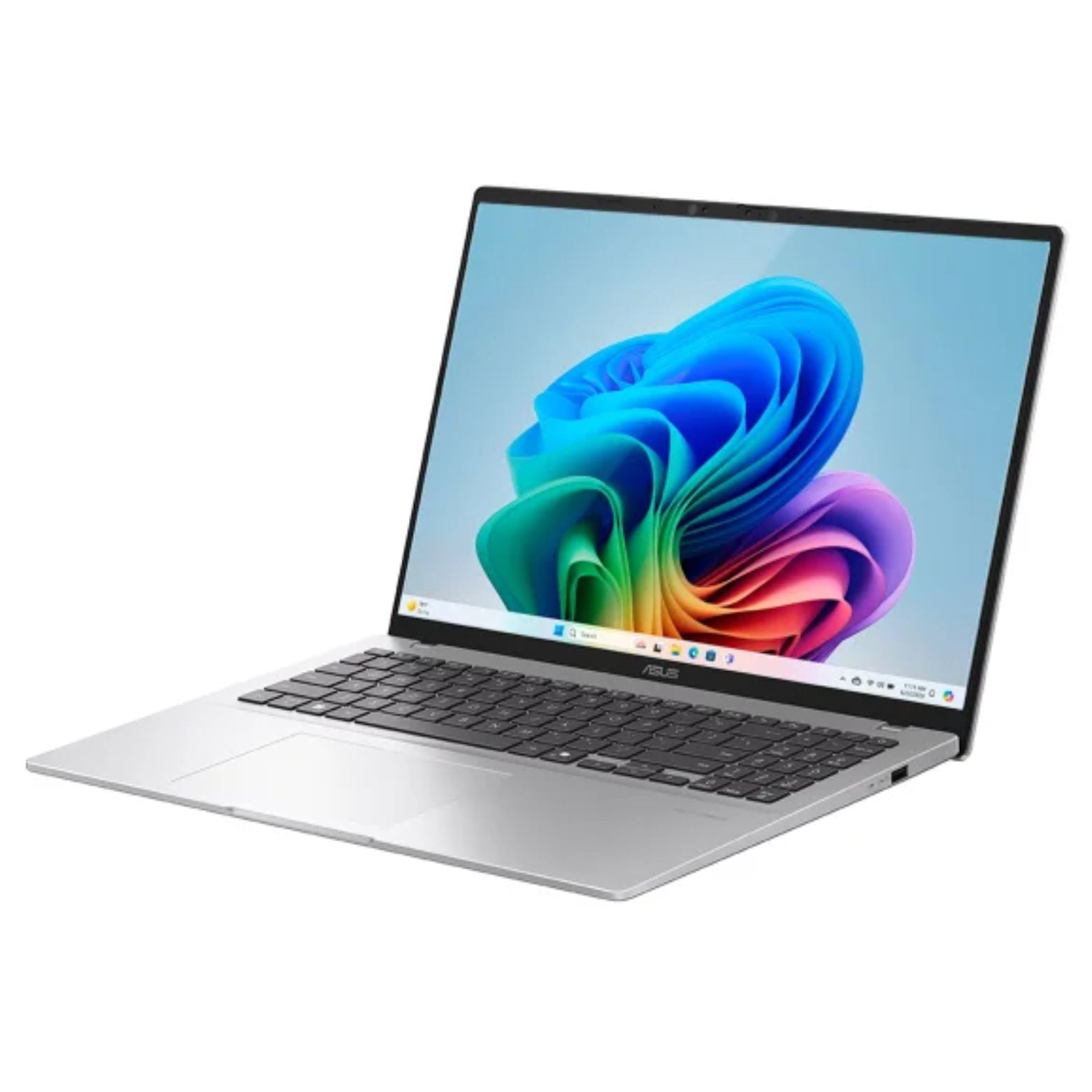 ASUS Vivobook 16 Copilot+ 16" WUXGA Snapdragon X - X126100 3.0 GHz 16GB 1TB SSD Qualcomm Adreno Windows 11 Home Laptop, Silver - X1607QA-IS56