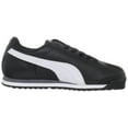 thumbnail image 6 of Puma 354259-01: Roma Basic J Black/White Classic Running Sneaker (6 M US Big Kid), 6 of 7
