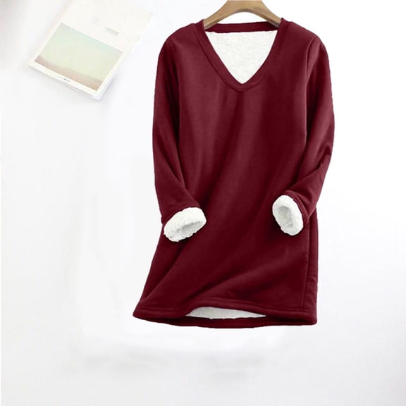 Vedolay Womens Tops Womens Oversized Sweatshirts Turtleneck Pullover Long Sleeve Hoodies Tops,A 4XL