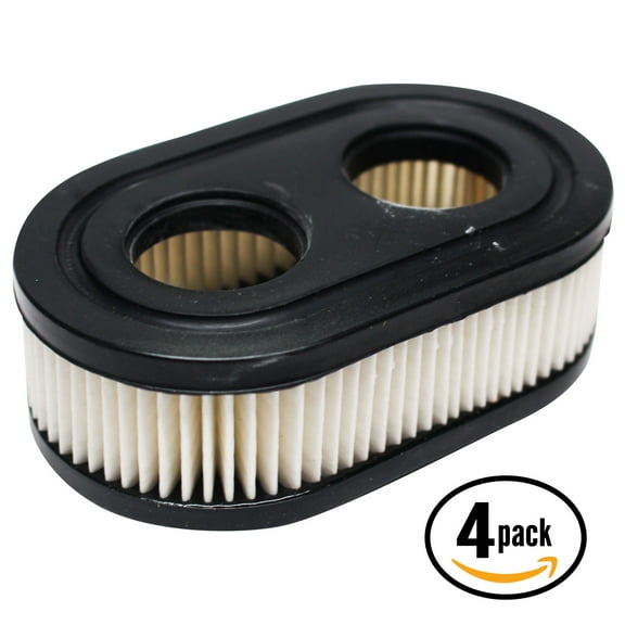 4-Pack Replacement for Briggs & Stratton 593260 Air Filter - Compatible with Briggs & Stratton 593260 Filter