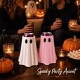 thumbnail image 4 of Halloween Ghost Can Holder with Bottle Opener 3D Printed Beverage Can Sleeve for 12 oz Cans Cute Ghost Figurine Table Decor for Parties Desks & Kitchens, 4 of 7