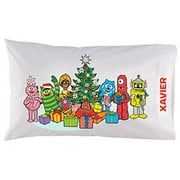 Personalized Yo Gabba Gabba! Christmas Time Pillowcase