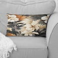 thumbnail image 4 of Designart "Neutral Tropics Mirage I" Tropical Printed Throw Pillow, 4 of 5