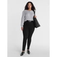thumbnail image 2 of Scenario Women's High Rise Skinny Jeans, 27"S, 29"R, 31"L Inseams, Sizes 0-20, 0S-20S, 10L-14L, 2 of 9