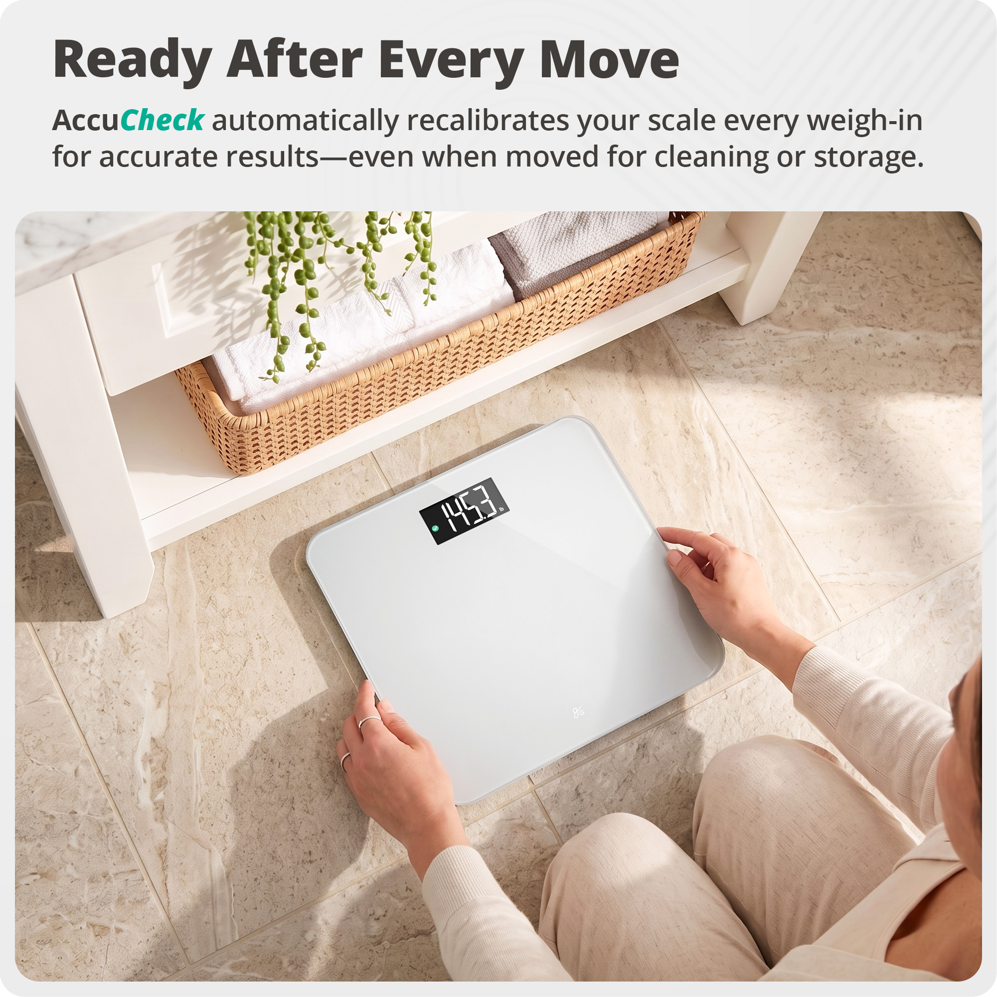 Greater Goods AccuCheck Digital Bathroom Scale 400 Lb photo 2
