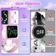 thumbnail image 3 of Reloj para entrenamiento de orinal Etuwoe Rosa resistente al agua con alarma, 3 of 8