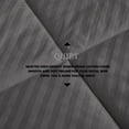 thumbnail image 5 of DNG Creations 3 Piece Stripe Diamond Comforter - California King Size - 550 GSM All Season 100% Egyptian Cotton, 800 Threads Count ( Stripe Dark Grey Colour ), 5 of 7