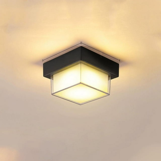 Feltree Suspension Extérieure Étanche - Design Moderne Simple pour Patio, Porche, Entrée, Balcon avec Éclairage Doux