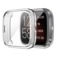 thumbnail image 5 of Tapa Protectora De Tpu Parachoques de pantalla de reloj inteligente de TPU para Fitbit Versa 2/2SE (transparente), 5 of 5