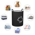 thumbnail image 6 of ZICANCN Poker Spades Aces Laundry Basket Organizer , Dirty Clothes Hamper for Bathroom Kids Girls Boys Laundry Hamper Small, 6 of 8