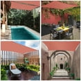 thumbnail image 2 of Yescom 12x12 Ft 97% UV Block Square Sun Shade Sail Canopy Outdoor Backyard Garden Pool, 2 of 11