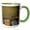 Green/White, variant on 3drose, Blue-winged Teal Bird, Rio Grande Valley, Texas - Na02 Rnu0472 - Rolf Nussbaumer, 11oz Two-tone Yellow Mug