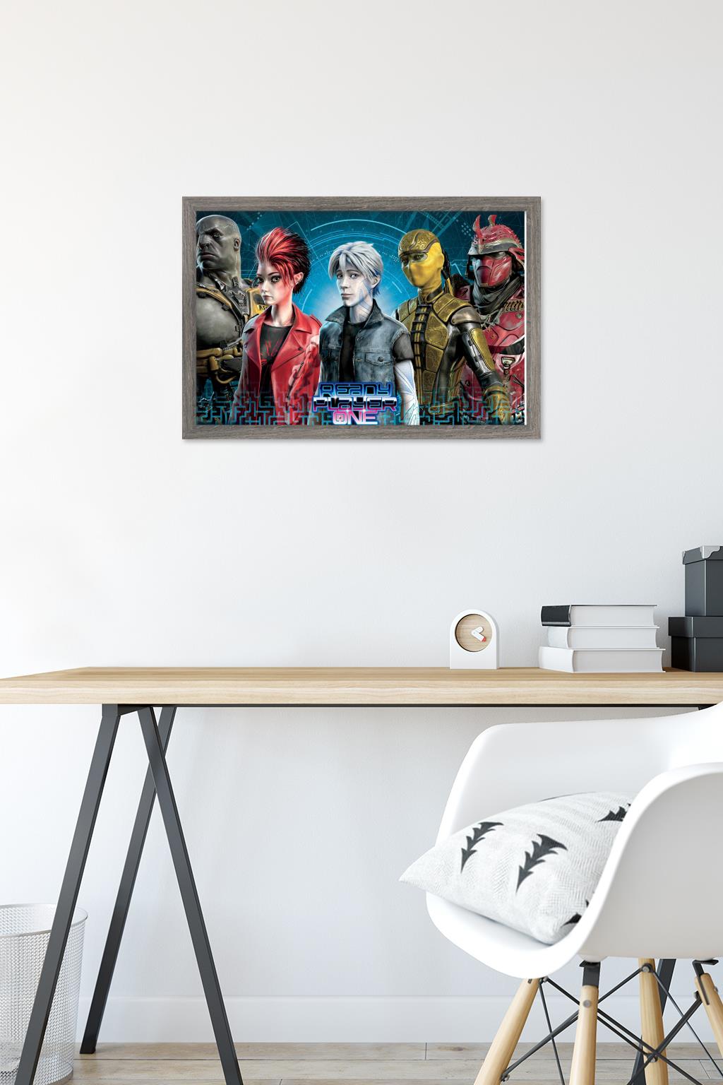 Ready Player One - Group Wall Poster, 14.725" x 22.375", Framed